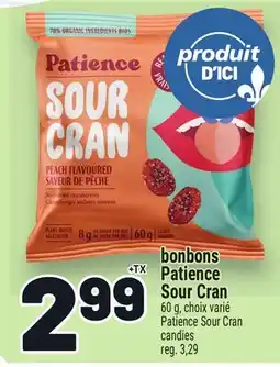 Metro BONBONS PATIENCE SOUR CRAN | PATIENCE SOUR CRAN CANDIES offer