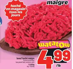 Metro BOEUF HACHÉ MAIGRE | LEAN GROUND BEEF offer