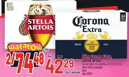 Metro BIÈRE CORONA EXTRA STELLA ARTOIS | BEER offer