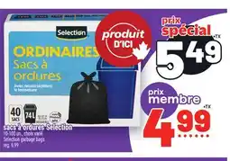 Metro SACS À ORDURES SELECTION | SELECTION GARBAGE BAGS offer