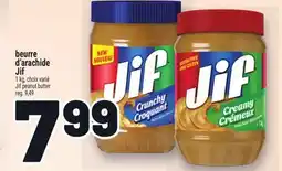 Metro BEURRE D'ARACHIDE JIF | JIF PEANUT BUTTER offer