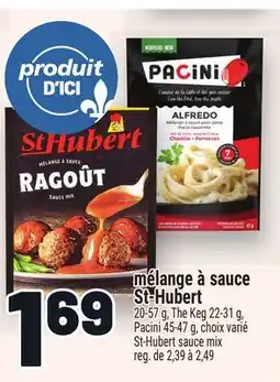 Metro MÉLANGE À SAUCE ST-HUBERT | ST-HUBERT SAUCE MIX offer