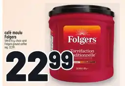 Metro CAFÉ MOULU FOLGERS | FOLGERS GROUND COFFEE offer