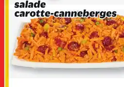Metro SALADE CAROTTE - CANNEBERGES SALADES VARIÉES | SALADS offer