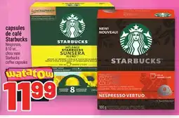 Metro CAPSULES DE CAFÉ STARBUCKS | STARBUCKS COFFEE CAPSULES offer