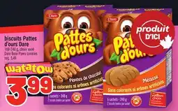 Metro BISCUITS PATTES D'OURS DARE | DARE BEAR PAWS COOKIES offer