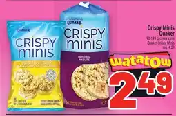 Metro CRISPY MINIS QUAKER | QUAKER CRISPY MINIS offer