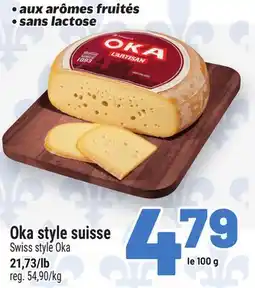 Metro OKA STYLE SUISSE | SWISS STYLE OKA offer