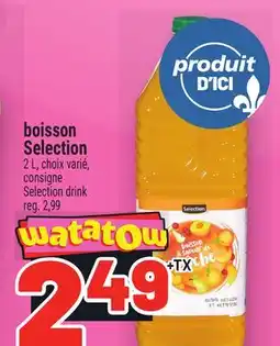 Metro BOISSON SELECTION | SELECTION DRINK offer