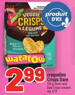 Metro CRAQUELINS CRISPS DARE | DARE CRISPS CRACKERS offer