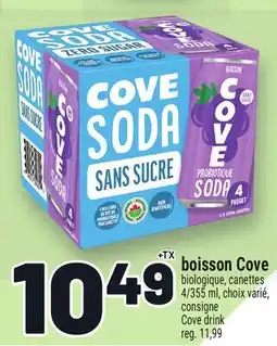 Metro BOISSON COVE | COVE DRINK offer