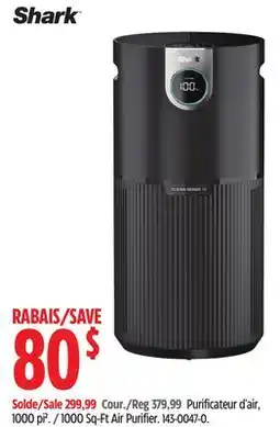 Canadian Tire Shark 1000 Sq-Ft Air Purifier offer
