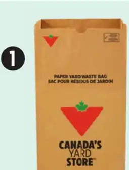 Canadian Tire Canadian Tire Yard Waste Bag offer
