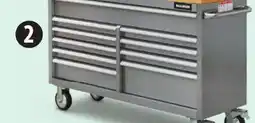 Canadian Tire MAXIMUM 56˝10-Drawer Cabinet with Butcher-Block Top offer