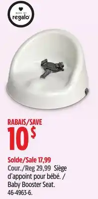 Canadian Tire Baby Booster Seat offer