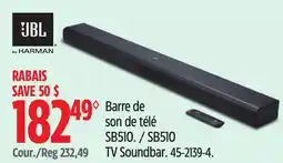 Canadian Tire SB510 TV Soundbar offer