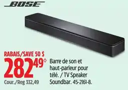 Canadian Tire TV Speaker Soundbar offer
