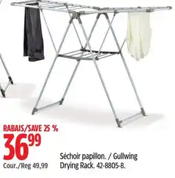 Canadian Tire Gullwing Drying Rack offer