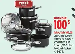 Canadian Tire Paderno 12-Pc Hard Anodized Cookset offer