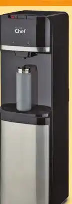 Canadian Tire MASTER Chef Bottom-Load Water Dispenser, Black and Stainless Steel offer