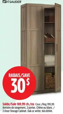 Canadian Tire 2-Door Storage Cabinet offer