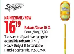 Canadian Tire Swiffer Heavy Duty 3-ft Extendable Handle Starter Kit offer