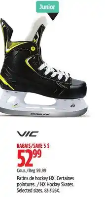 Canadian Tire VIC HX Hockey Skates. Selected sizes offer
