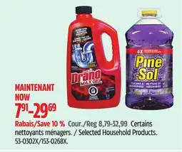 Canadian Tire Drano Selected Household Products offer