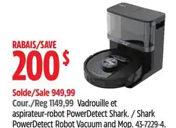 Canadian Tire Shark PowerDetect Robot Vacuum and Mop offer
