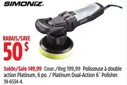 Canadian Tire Platinum Dual-Action 6˝ Polisher offer