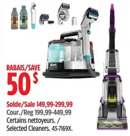 Canadian Tire Shark Selected Cleaners offer