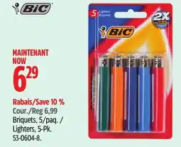 Canadian Tire BIC Lighters offer