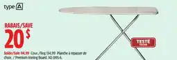 Canadian Tire type A Premium Ironing Board offer