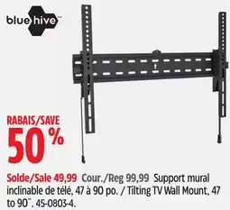Canadian Tire Bluehive Tilting TV Wall Mount offer