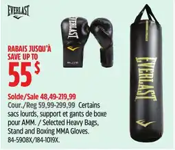 Canadian Tire Everlast Selected Heavy Bags offer