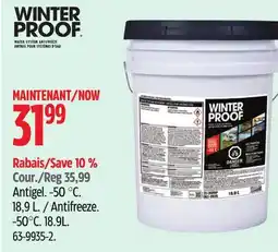 Canadian Tire WinterProof Antifreeze. -50°C offer