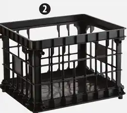 Canadian Tire type A Black Milk Crate offer