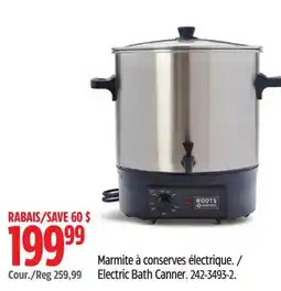 Canadian Tire Electric Bath Canner offer