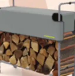 Canadian Tire Yardworks Adjustable Firewood Rack, 4´ or 8´ offer