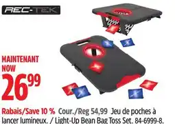 Canadian Tire Rec-Tek Light-Up Bean Bag Toss Set offer