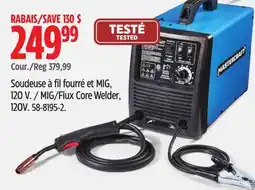 Canadian Tire Mastercraft MIG/Flux Core Welder offer