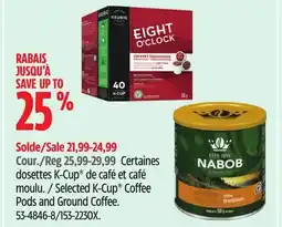 Canadian Tire Keurig Selected K-Cup Coffee Pods and Ground Coffee offer