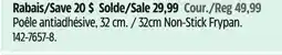Canadian Tire Vida by PADERNO 32cm Non-Stick Frypan offer