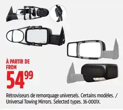 Canadian Tire Universal Towing Mirrors offer