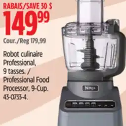 Canadian Tire Professional Food Processor, 9-Cup offer