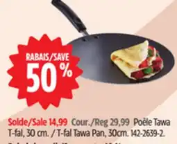 Canadian Tire T-fal Tawa Pan, 30cm offer