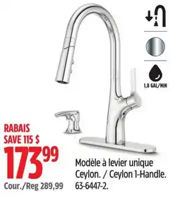 Canadian Tire Pfister Ceylon 1-Handle offer