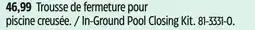 Canadian Tire Aquarius In-Ground Pool Closing Kit offer