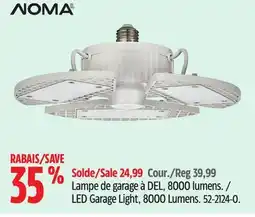 Canadian Tire Noma LED Garage Light, 8000 Lumens offer