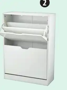 Canadian Tire CANVAS Hubbard 2-Tier Shoe Storage Cabinet offer